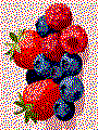 Waldbeeren als Kreativvorlage