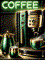 Kaffeemaschine als Kreativvorlage